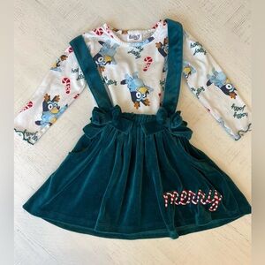 Bluey Toddler Girl Holiday Outfit
